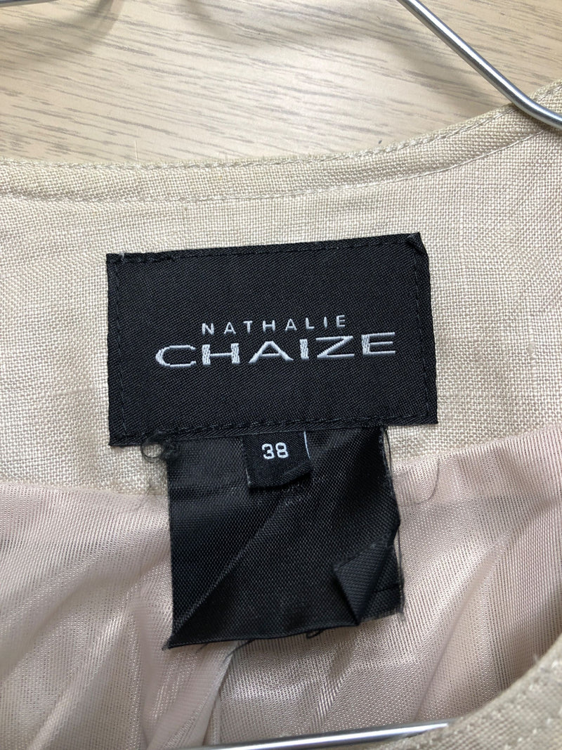 Veste en cuir Nathalie Chaize