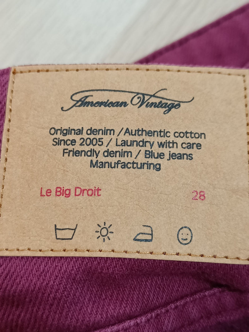 Pantalon large American Vintage