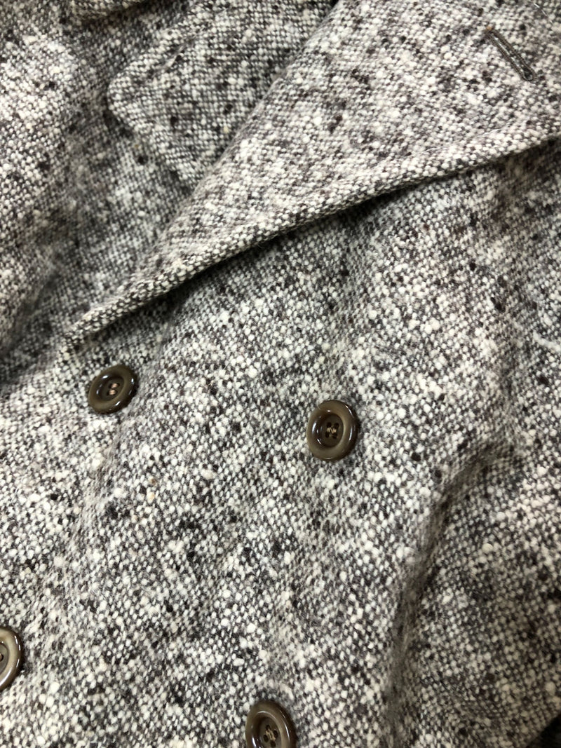 Manteau long en laine Vintage