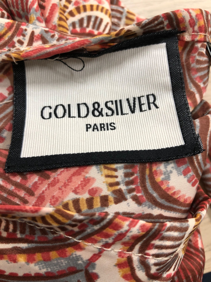 Robe longue Gold & Silver