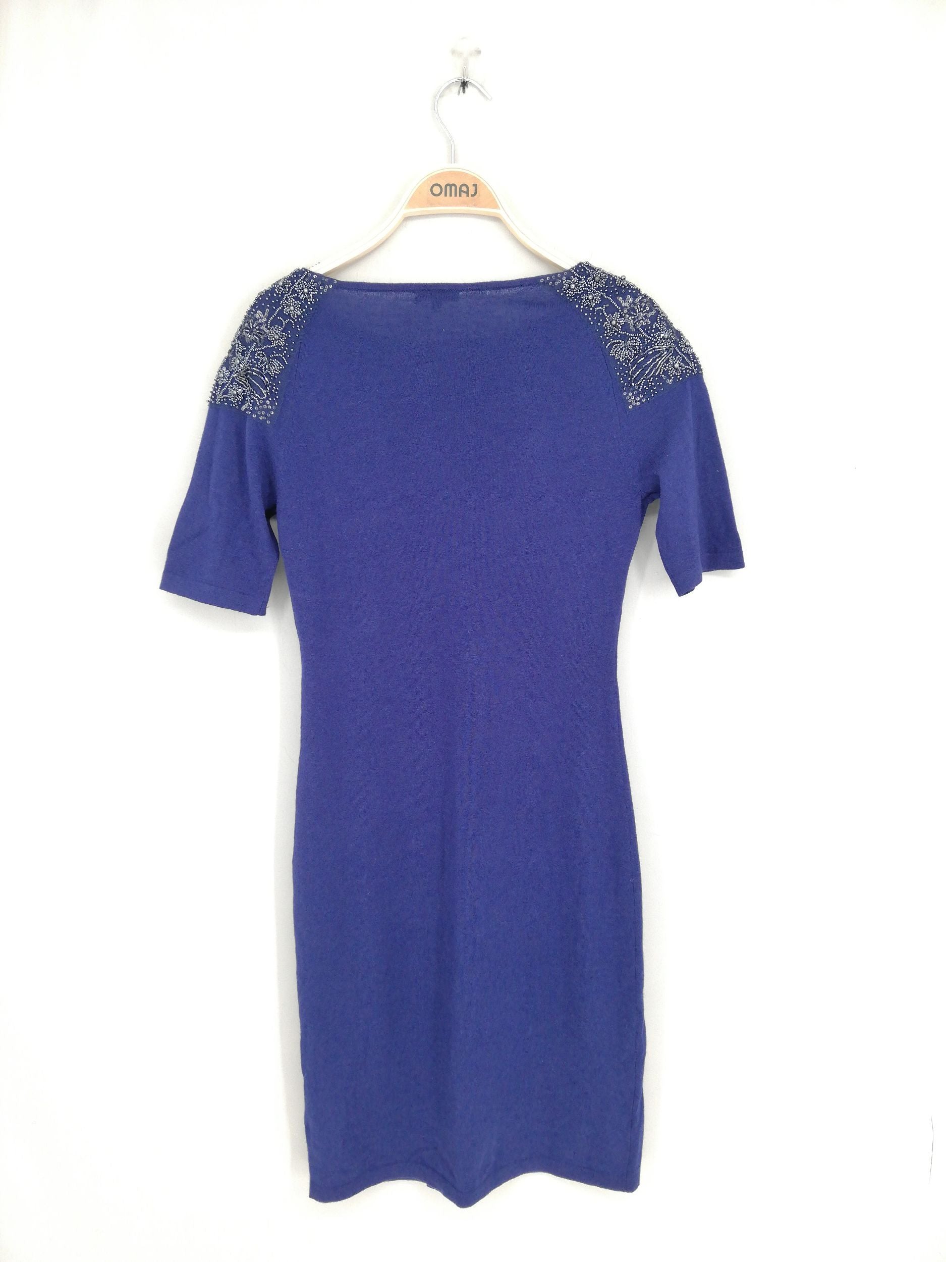 Robe courte en laine Caroline Biss