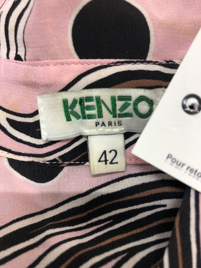 Chemise en soie Kenzo