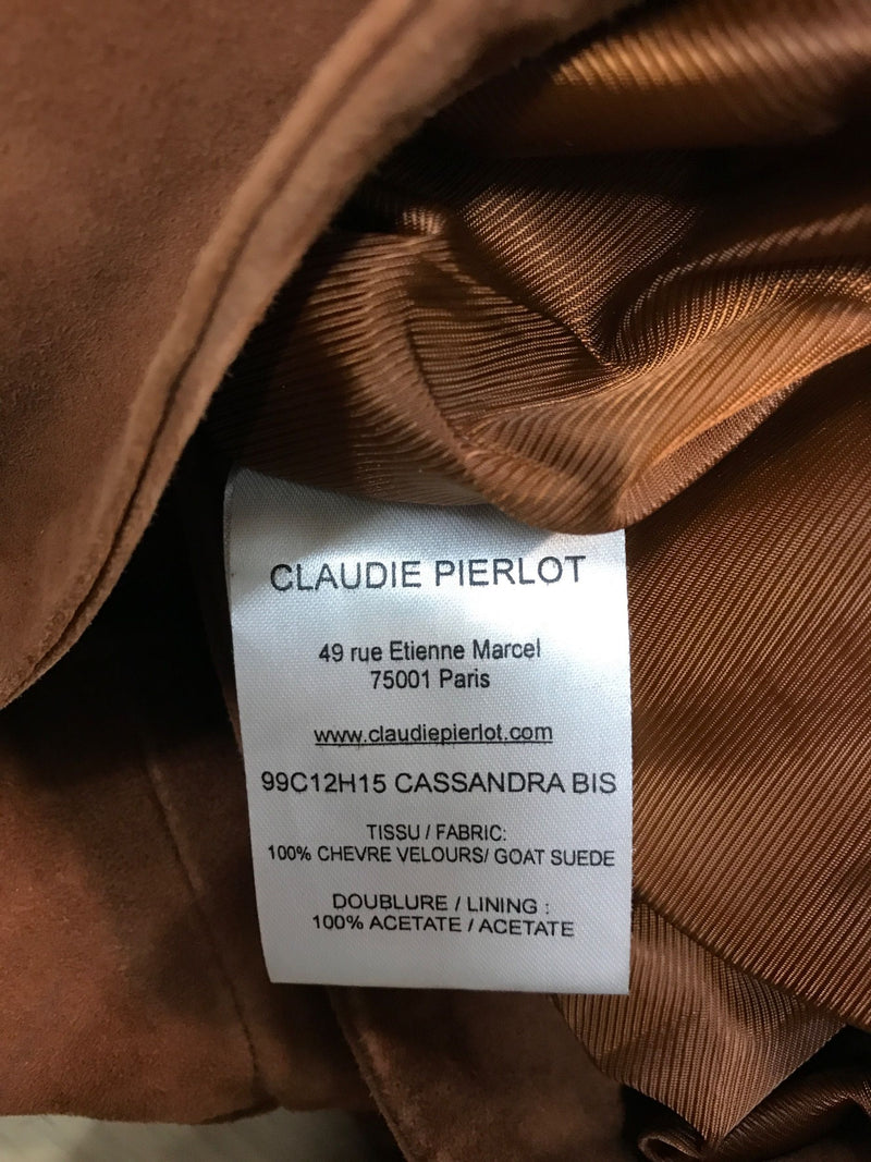 Veste en daim Claudie Pierlot