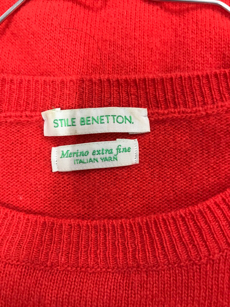 Pull en laine mérinos Stile Benetton