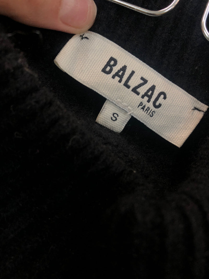 Pull col roulé en laine mérinos Balzac