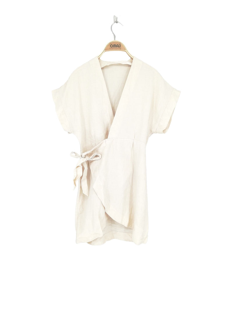 Robe courte en lin M. Jeanne