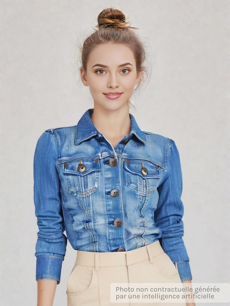 Veste en jean Esprit