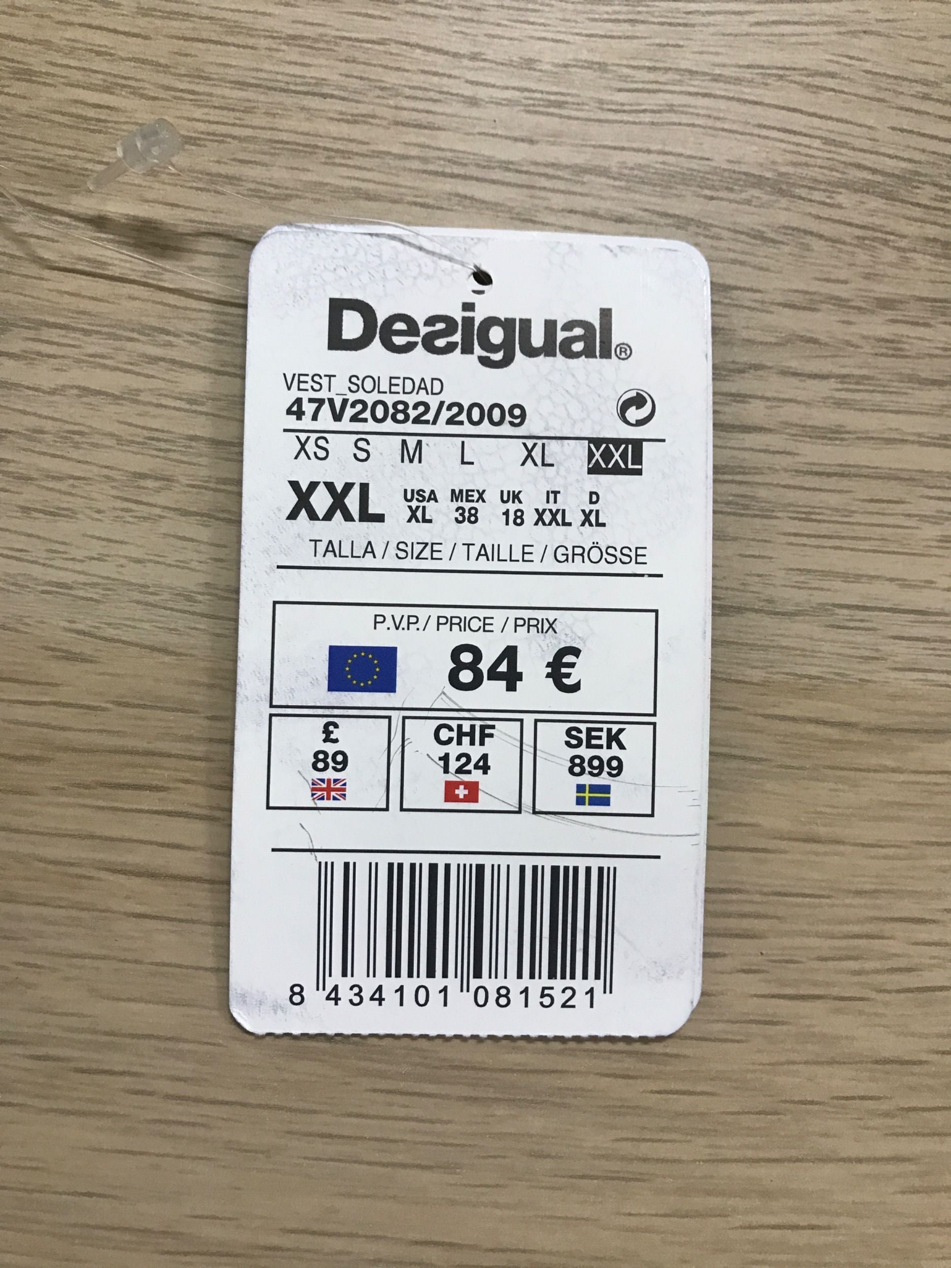 Robe discount desigual xxl