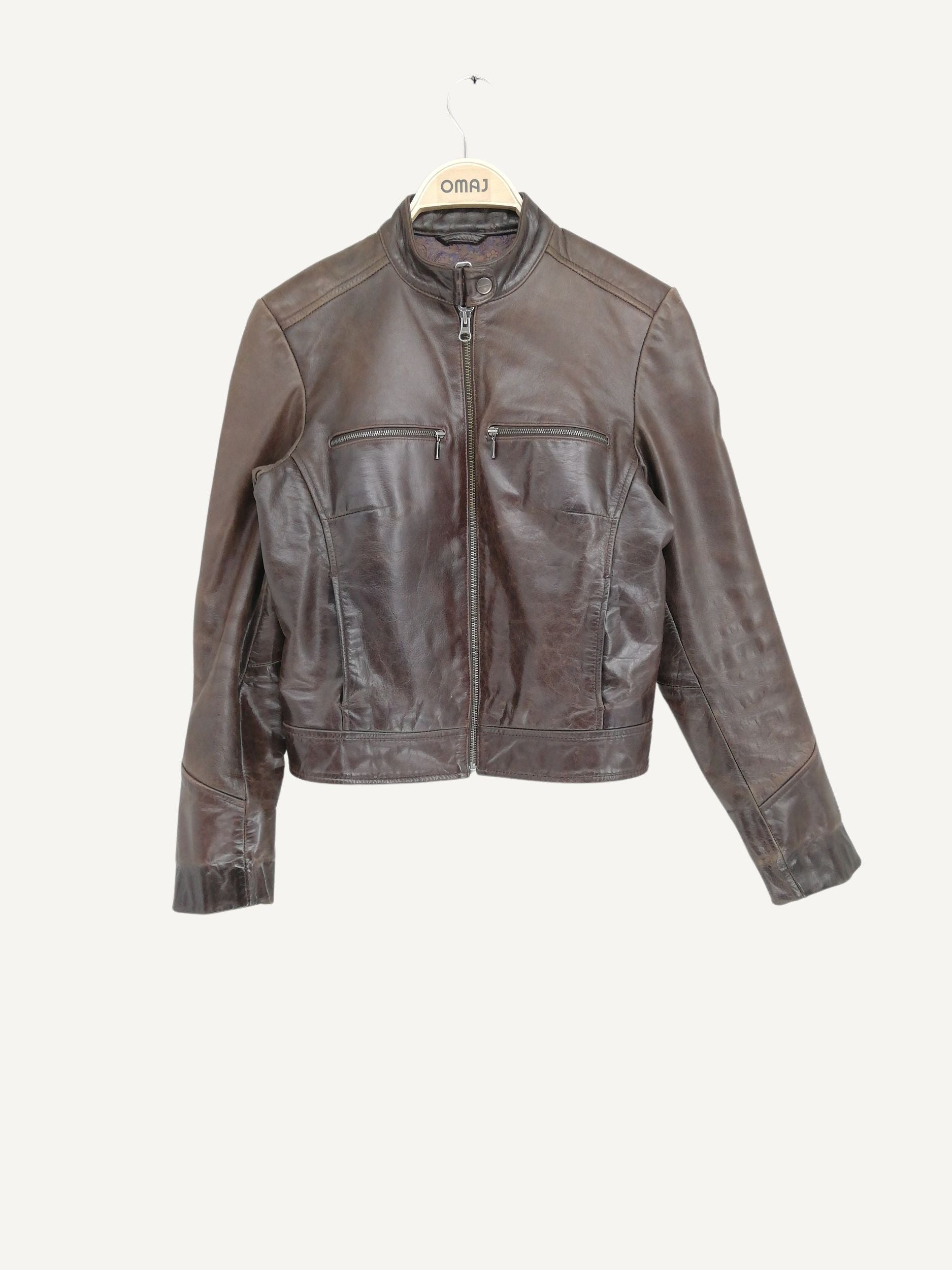 Manteau discount cuir redskins