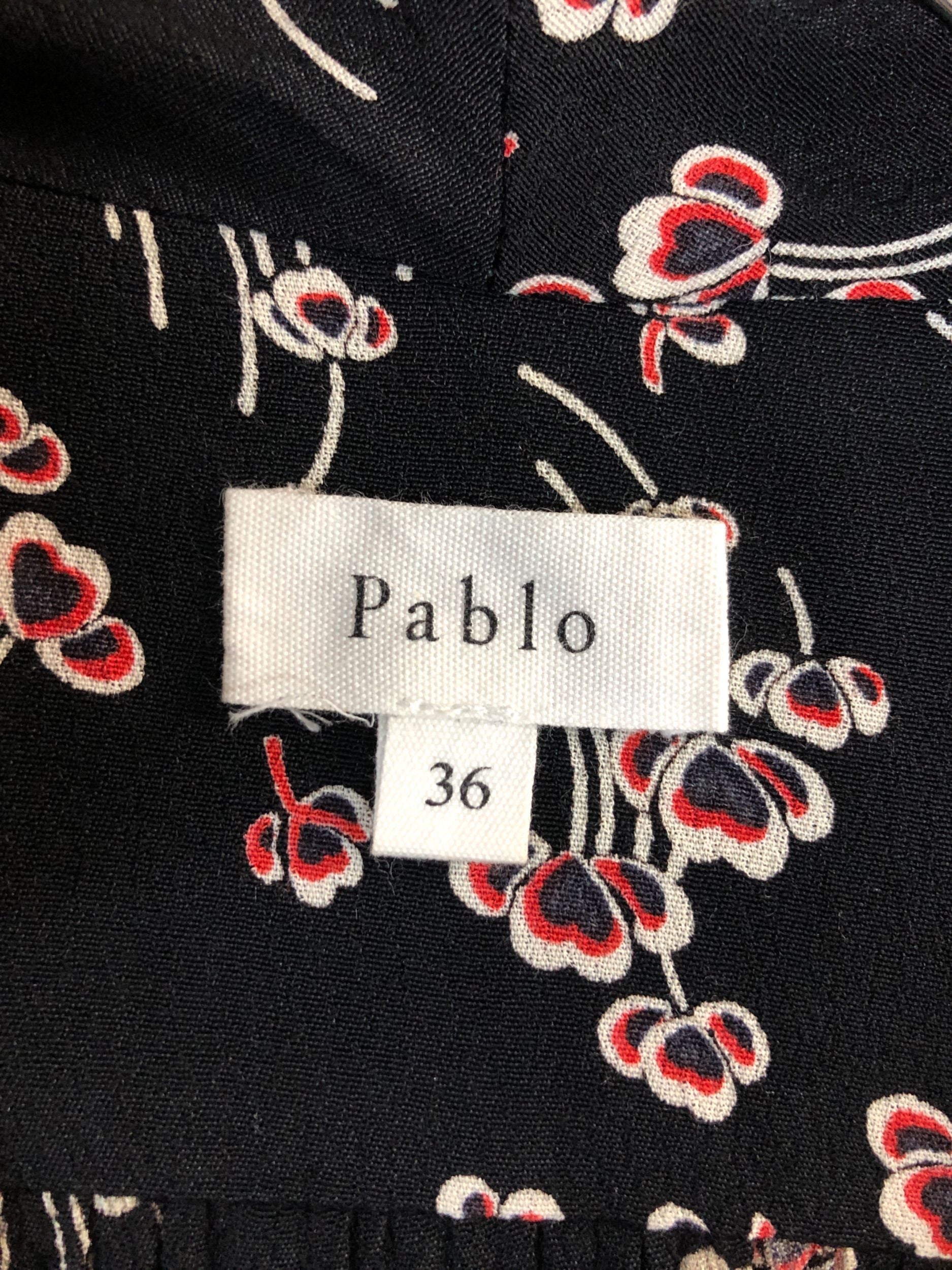 Pablo discount robe rouge