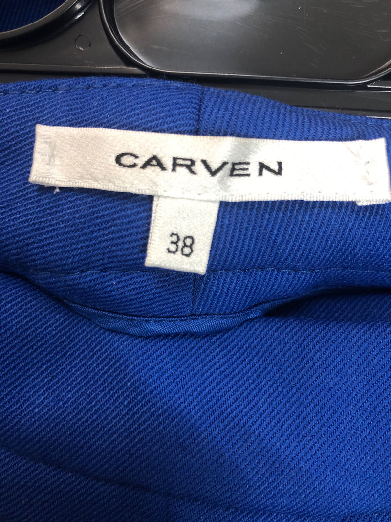 Pantalon droit en laine Carven