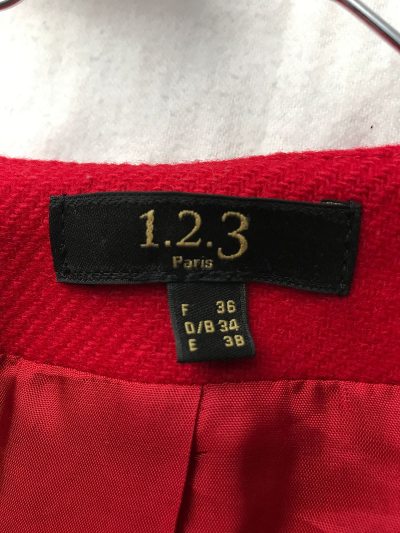 manteau rouge 123
