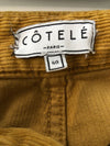 Pantalon droit en coton bio Côtelé