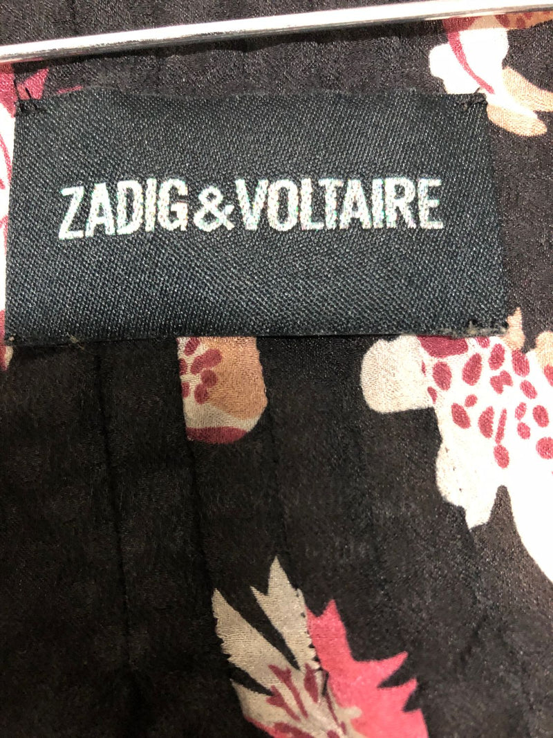 Robe courte en soie Zadig & Voltaire